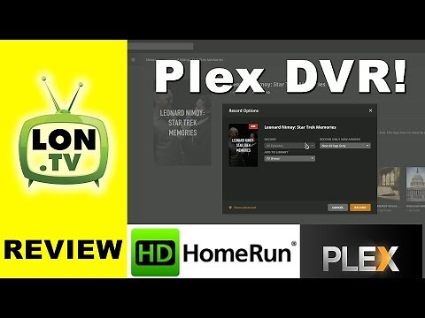 Plex DVR First Look Review! Record live television using an HDHomerun - Great for cord cutters