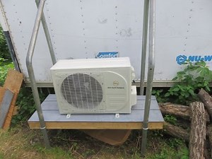 EG4 Solar Mini Split Heat Pump detailed install and power consumption test