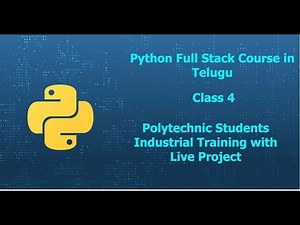 Python Full Course in Telugu | Python Tutorials in Telugu | Python in Telugu | Python for Beginners