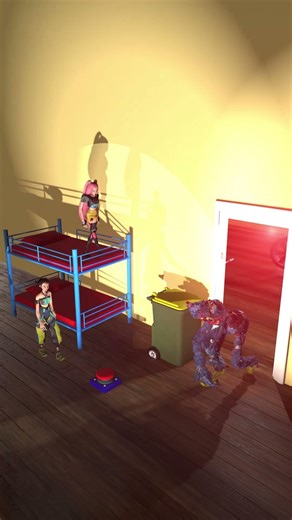 Don't push the wrong button! #shorts #animation