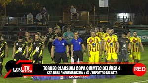 #COPA QUIMTEC 2024 #TORNEO CLAUSURA DE SOCIOS DEL CLUB ÁREA 4 #FECHA 1 En la prosecución de la Copa Quimtec 2024 Torneo de Socios del Club Área 4, el equipo de Martin Ledesma de la Categoría Libre ganó 3-1 al Deportivo Recoleta en esta Primera fecha, Resistencia y Santaní igualaron 2-2 en su primera presentación. En la Categoría Senior el equipo del General Martin Ledesma fue implacable en su primer andar goleo 4-1 a Recoleta y el Sportivo Santaní también debutó bien goleó 4-1 a Resistencia. | R