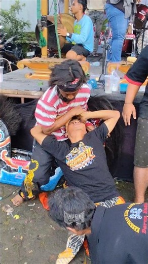 The Clearest Footage‼️ Reog Darma Mudha Branjang Possession Healing #KudaLumping #Jaranan #shorts