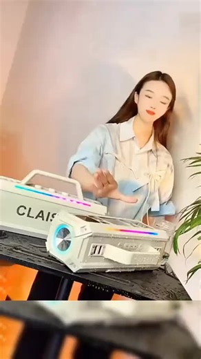 CLAISONT91蓝牙音箱音响【柏林之声】家庭KTV套装K歌麦克风音响一体广场舞户外大功率便携式低音炮