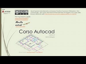 Corso Autocad - Lezione 4 - Aiuti al disegno
