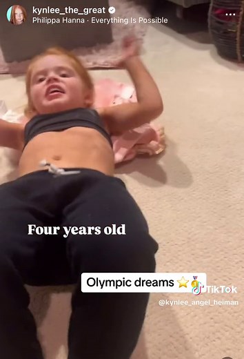 Kynlee fom age 1-7 years old⭐️❤️🥇 #bigdreams #gymnast #olympics #kynlee #kynleeheiman #kynleethegreat