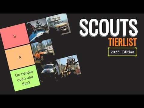 Snowrunner Scouts Tier list | Hard Mode Perspective | 2025 Edition