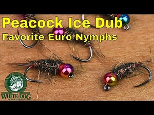 Peacock Ice Dub Nymph - Favorite Euro Nymphs - Fly Tying