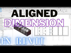 Aligned Dimension Explained (Revit 2020)