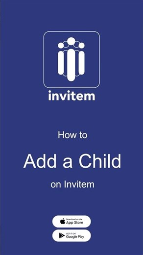 How to add children to groups on Invitem Mobile App