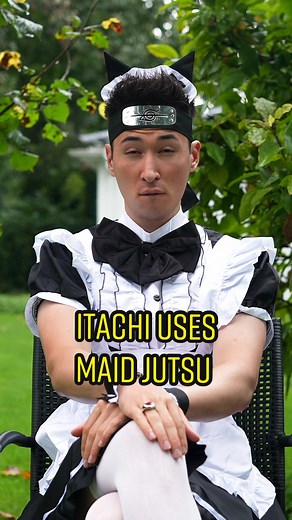 Itachi uses Maid Jutsu #anime #naruto #sasuke #itachi #manga #fy