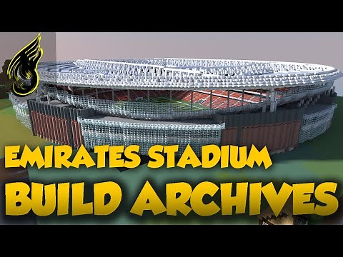 Minecraft Emirates Stadium (Arsenals Stadium) - Build Archives - DevonWut