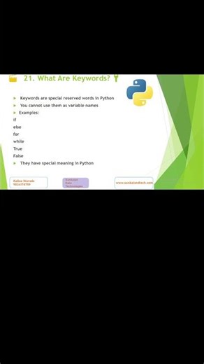 Don't Use These Words in Python! #Python
