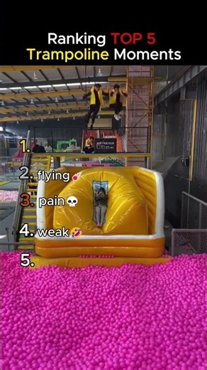 Ranking Top 5 Trampoline Moments