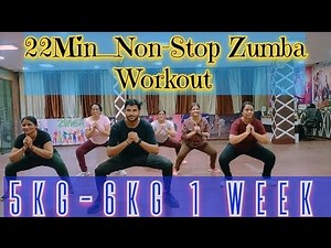 22Min_Non-Stop Zumba Work-out/Aerobics/Burning 🔥 🔥 🔥 Exercise | Daily Routine Workout | weight lose