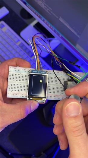 Tetris project arduino #tetris #game #play #esp32 #arduino #programming