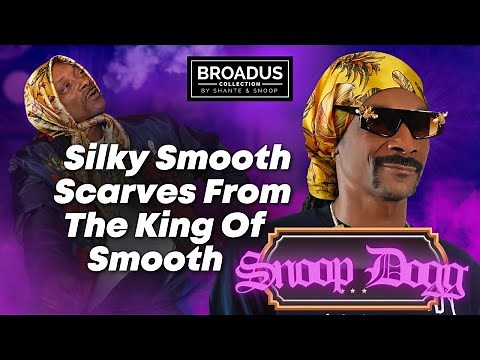 Snoop Dogg and Shante's Broadus Collection: Silky Smooth Head-wrap Scarves from The King of Smooth