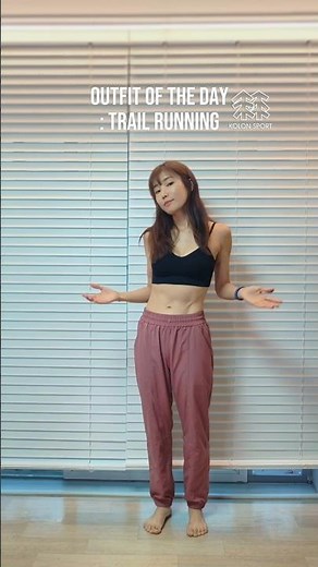 #트레일러닝 OOTD #코오롱스포츠