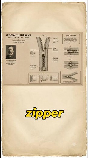 The First Zipper Was a Disaster #history #invention #didyouknow