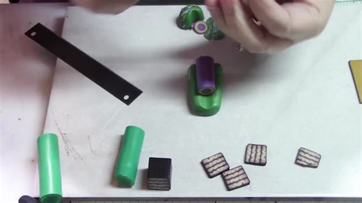 Polymer Clay Cane Slicing Tool - Polymer Clay Tools - Strip Measuring Sticks for Polymer Clay - Etsy