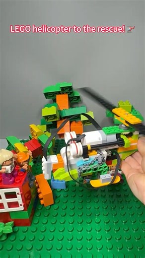 Let’s build a LEGO helicopter for the rescue! 🚁 | Fun LEGO Engineering & Coding