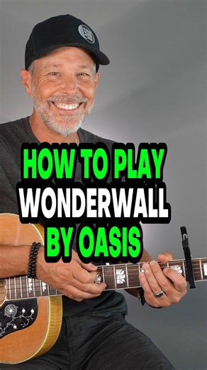 ⭐️Comment “PDF” for the free chord chart to Wonderwall. No email required! ⭐️🎸WONDERWALL – Oasis🎸Capo: 2🎸Chords: Em – G – D – A7sus4🎸Strumming: 1 2 3 4 (Down Down Down Down-Up)🎸Tips: A7sus4 is a signature chord in this song—keep your ring and pinky fingers planted on the 3rd fret of the B and high E strings throughout the progression. Strum with a loose wrist for that flowing, Britpop feel. Focus on steady rhythm instead of overcomplicating the pattern. Call to Action:🎸 Want more 90s acous