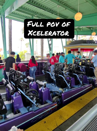 Full pov of xcelerator😮‍💨 #knotts #knottsberryfarm #pov #rides #fypシ | xcelerator knotts