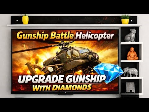 Gunship Battle Helicopter 2026 | Jet Upgrade with Diamonds | Epic War Gameplay 
