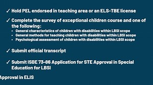 1.8K views · 16 reactions | Are you working towards obtaining the Learning Behavior Specialist I (LBSI) endorsement on your Professional Educator License? It’s possible to be placed in a special education classroom now with the Short-term Emergency Approval. Find out how at https://www.isbe.net/Pages/educator-licensure-approvals.aspx. | Illinois State Board of Education | Facebook