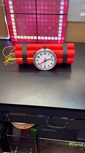 DYNAMITE CLOCK!🧨 #3dprintingmodel #3d #3dprinting #3dprint #3dprinter #3dprinted #3dprints #3dmodel #satisfying #satisfyingvideos #asmr #clock #clocks #clocksofinstagram #time #TNT #exploded #dynamite #Awesome #cool #future #futuretechnology | Davidlikestoprint