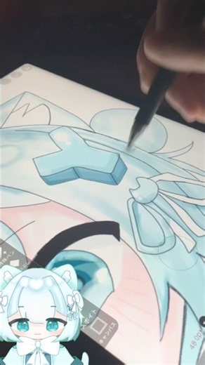 夢宮夢っぴ史上初実写お絵描き動画…？！ #イラスト #vtuber #夢宮夢っぴ #イラストメイキング #ASMR #asmr #イラストasmr #ミニキャラ