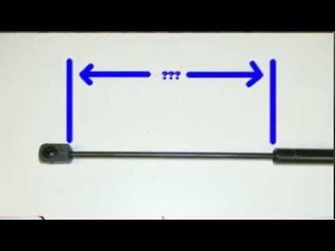 How to replace the Gas Springs on your RV or Truck Cap