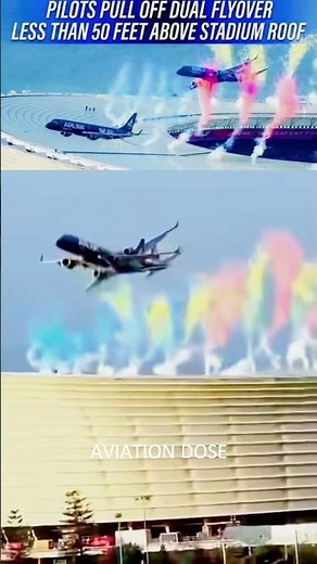 😱 UNDER 50 FEET! INSANE Stadium Flyover in South Africa! 🇿🇦✈️🔥
