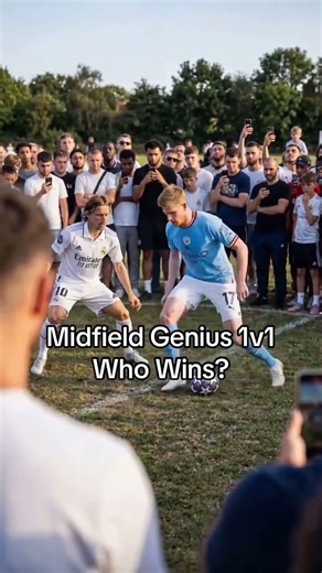 Two midfield brains. One winner. #aiedit #aivideo #soccer #modric #kevindebruyne