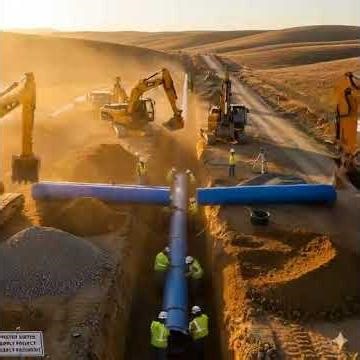 #Water main installation techniques