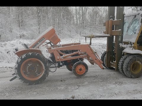Kubota L175 Tractor - E02 - First Start In 10+ Years
