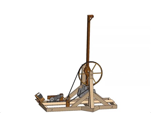Catapult#solidworks #mechanical #Design #engineer #tanzaniatiktok