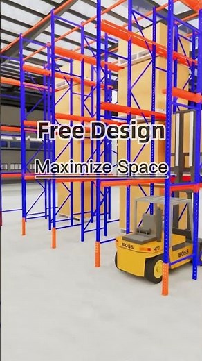 Warehouse rack maximize space | Aceally