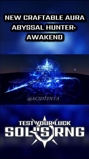 SOL'S RNG NEW CRAFTABLE AURA LEAK..! (Sol's RNG)
