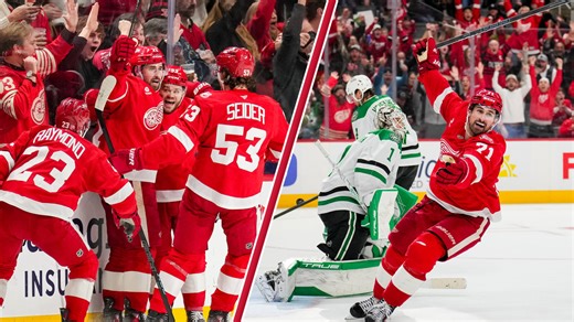 Larkin ties it in 3rd, wins it in OT