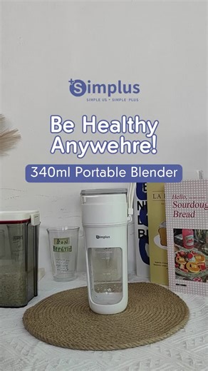 340ml Blender of Simplus, your new best friend! 💙 #simplus #simplusph #tiktokmademebuyit #tiktok #summer #may #homeappliances