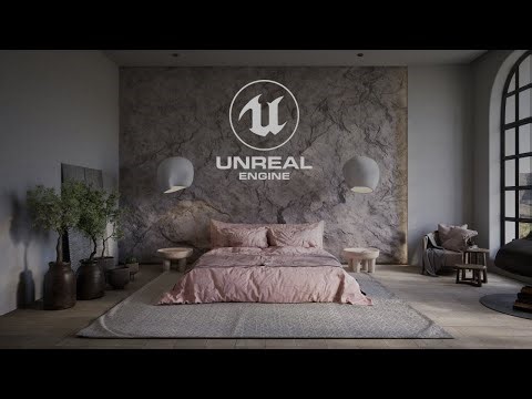 UE5 Lumen | Bedroom Interior Visualization | Unreal Engine