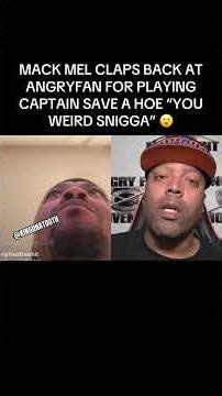 MACK MEL CLAPS BACK AT ANGRYFAN 😮