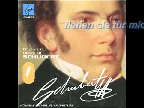 Schubert - Standchen (Baritone & Piano, with lyrics)
