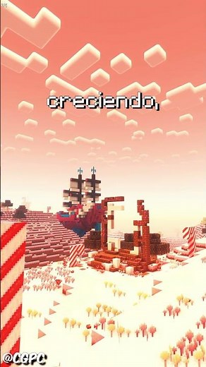 A SWEET World in Minecraft | MINECRAFT #shorts #minecraft