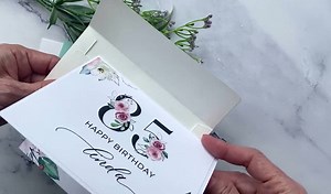 Custom 85th Birthday Card, Happy 85th Birthday Card for Mom, Personalized Birthday Card for 85-year-old Woman, Christian 85th Birthday Card - Etsy