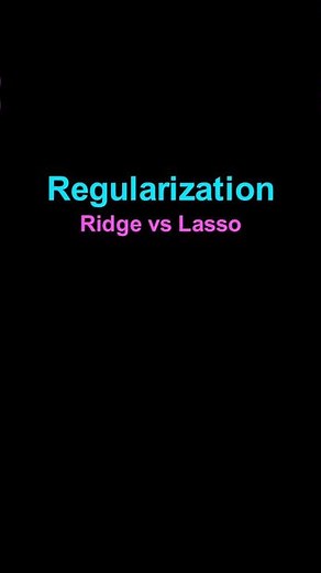 Ridge vs Lasso Regularization | Machine Learning