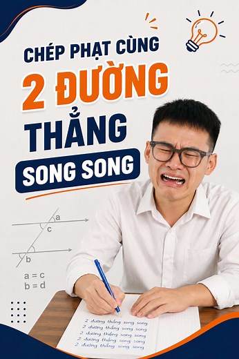 Cách chứng minh hai đường thẳng song song - Hình học 7
