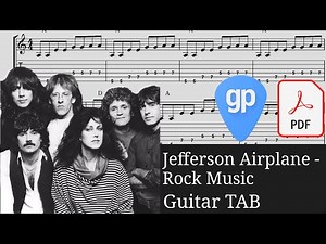 Jefferson Starship - Rock Music Guitar Tabs [TABS]