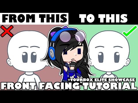 ❓How To Make A Front Facing Model (Gacha) || + TourBox Elite Showcase