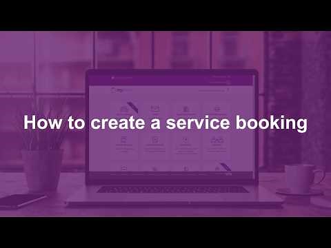 How To - Create a service booking - MyPlace Provider Portal tutorial